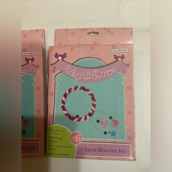 Colorbök Fairytale Dreams Charm Bracelet Kit Set Of 2- New Never Been Used - Picture 3 of 9